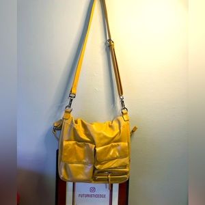 Nordstrom Hobo Women purse bag New Camel Convertible.